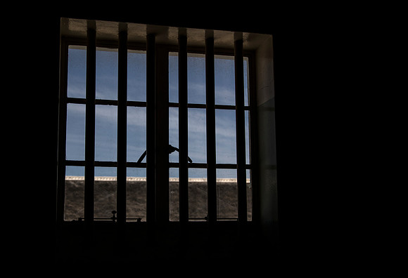 Mandela's prison cell,Robben Island Prison.