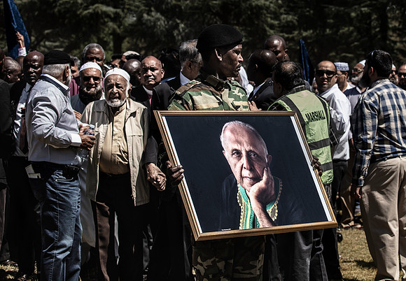 Ahmed Kathrada funeral, former cell mate of Nelson Mandela.