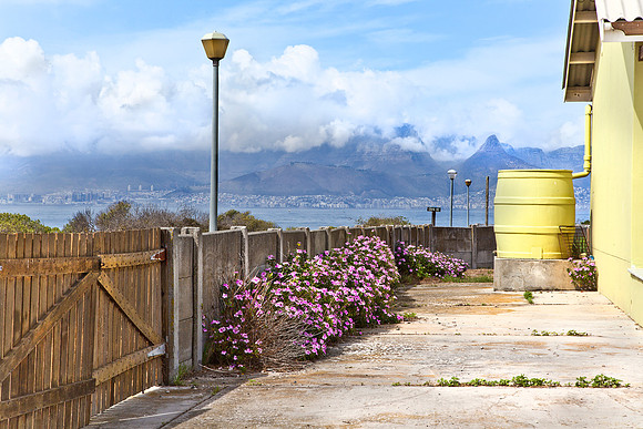 Robben Island building, used for prison guards and their families, up until the prison closed 1991