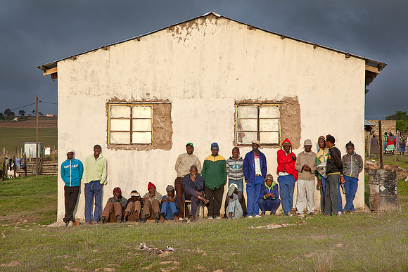 People of Qunu, (Mandela's home town) eve of Mandela's funeral, 14.12.14.